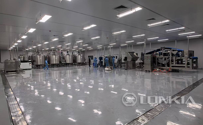 Fruit Juice Jam Sterilization Production Line Project in Thailand