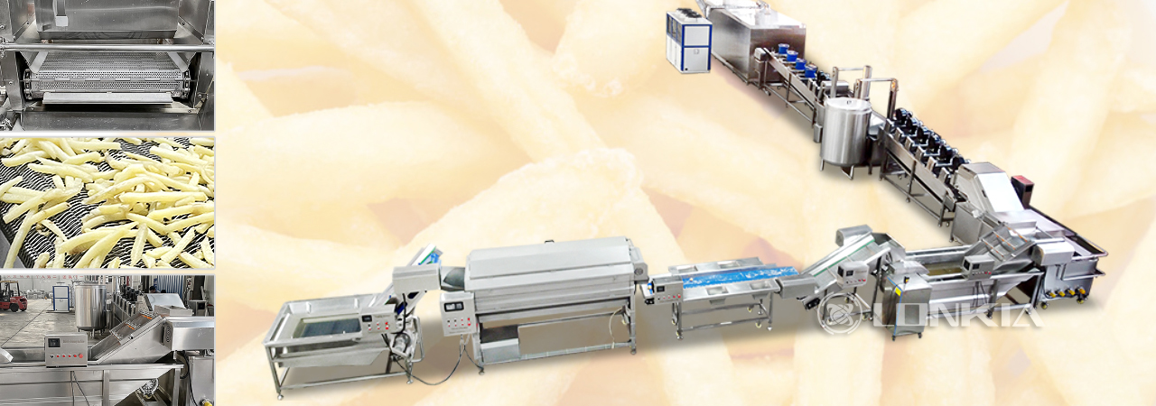 Frozen French Fries Processing Line