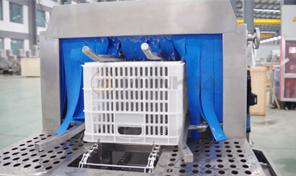 Single Operator Return Crate Washer Video