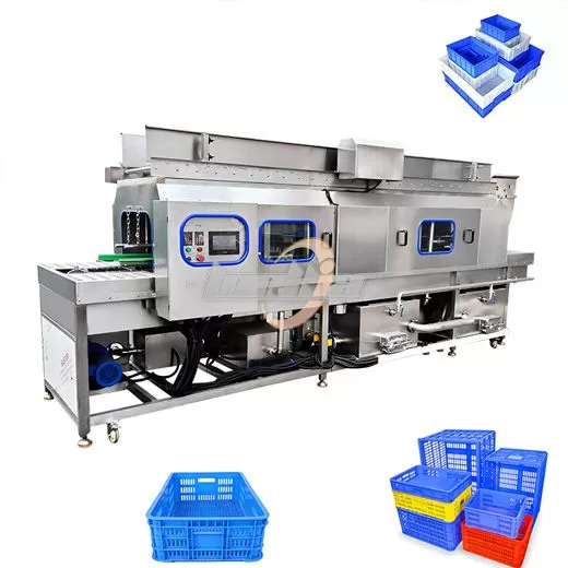 Single Operator Return Crate Washer