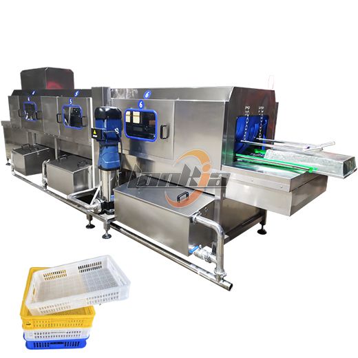 Fish & Seafood Crate Washer