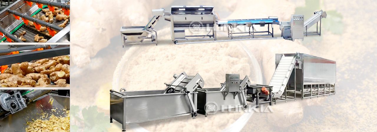Automatic Ginger Powder Processing Line Solution