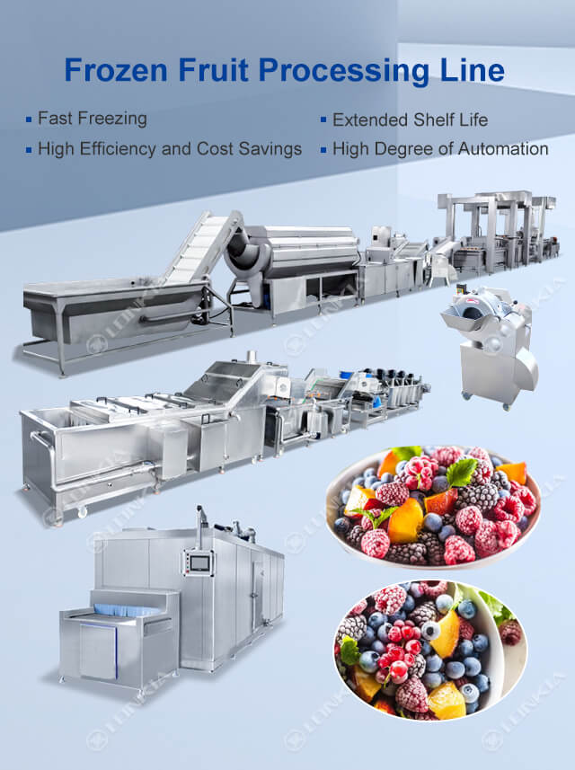 Frozen Fruit Processing Line