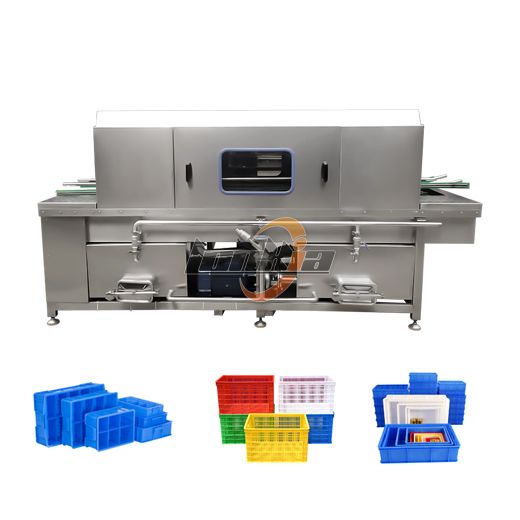 Steam Heating Crate Washer