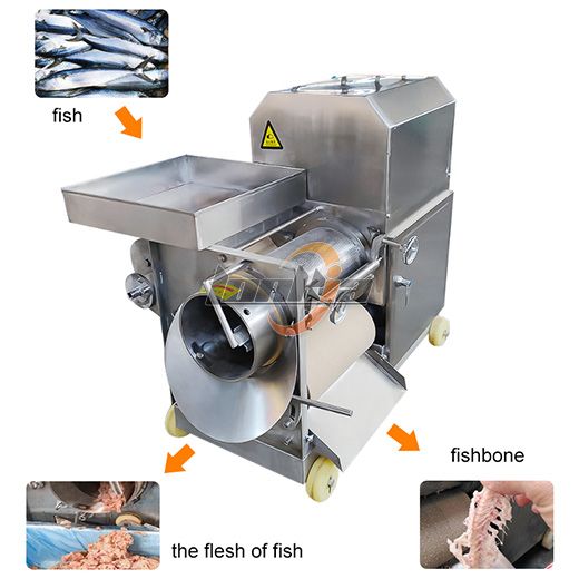 Fish Meat Separating Machine