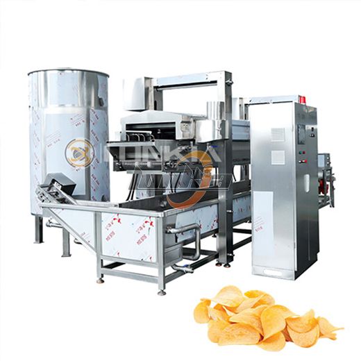 Potato Chips Frying Machine