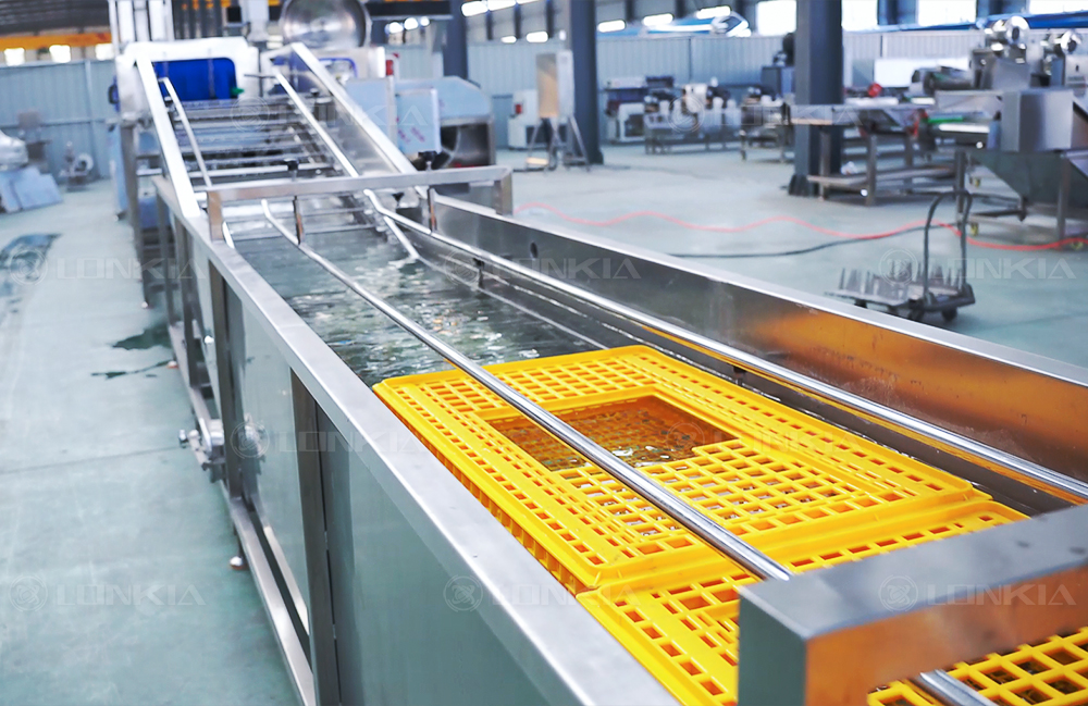 Chicken Cage Washing and Stacking Production Line