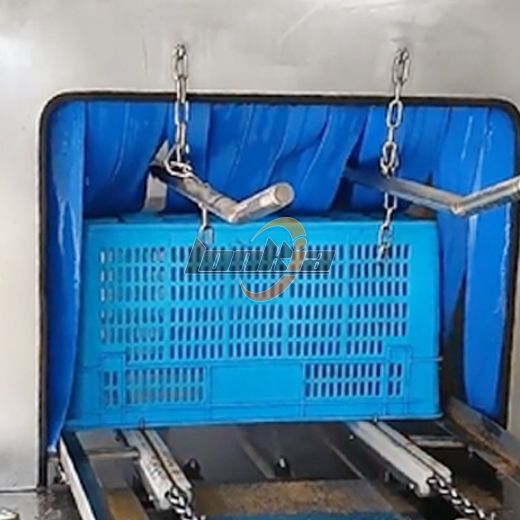 Steam Heating Crate Washer