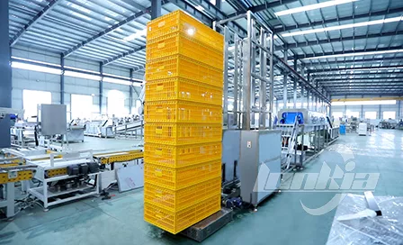 Dismantling and palletizing system