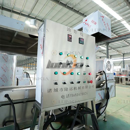 Continuous Fryer Machine