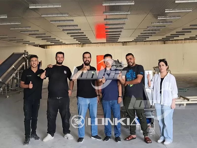 A Jordanian Vegetable Processor Transforms Efficiency with LONKIA’s Salad Processing Line