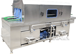 Steam Heated Crate Washer