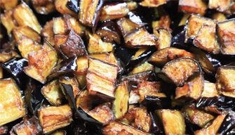 Eggplant Cubes