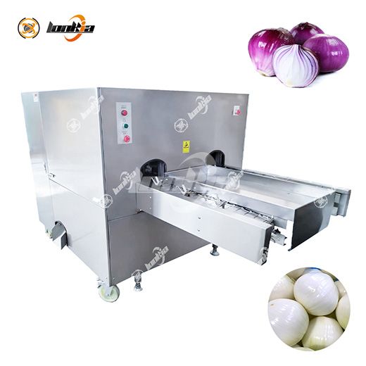 Peeled Onion Cutting Processing Line