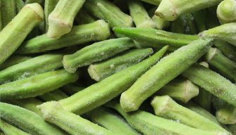 Quick-frozen Okra