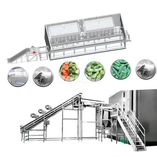 Frozen Vegetable Processing Line