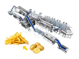 Potato French Fries Processing Line