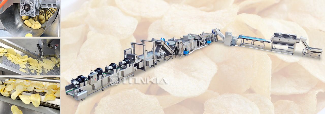 Automatic Potato Chips Processing Line Solution