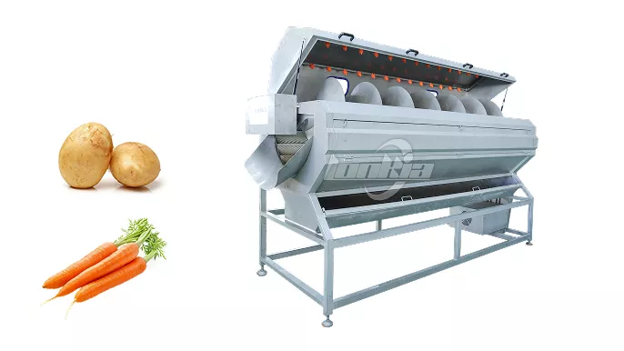 Spiral Brush Roller Peeling Machine