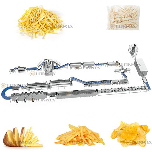 Frozen French Fries Production Line