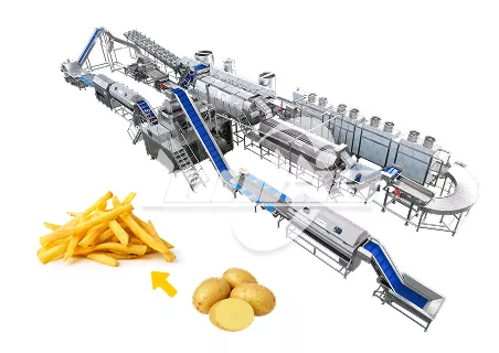 Automatic French Fries Production Line