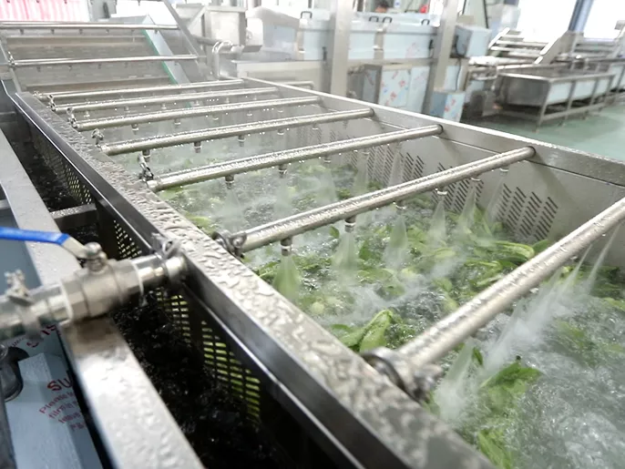 Leafy Vegetable Washing Video