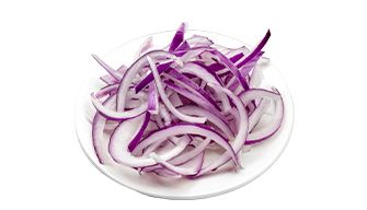 shredded onions