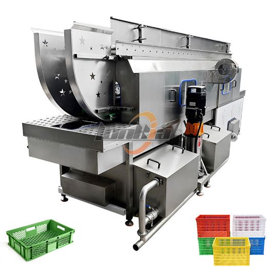 Tunnel Crate/Pallet Washing Machine