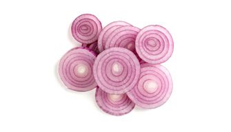 sliced onions