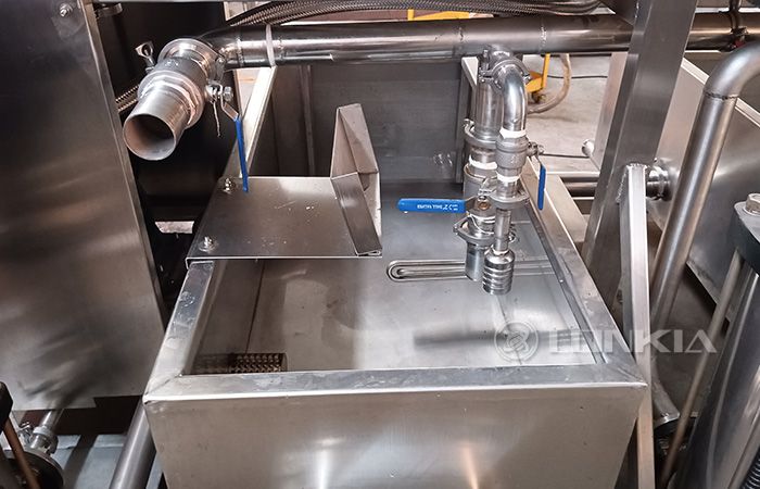 800 per hour Gas tank washing machine