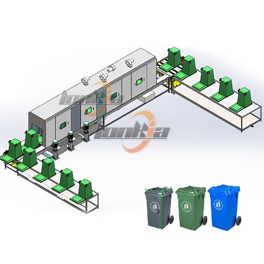 Garbage Bin Washing Machine