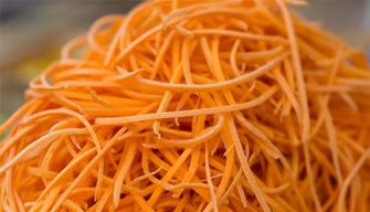 Shredded Carrots